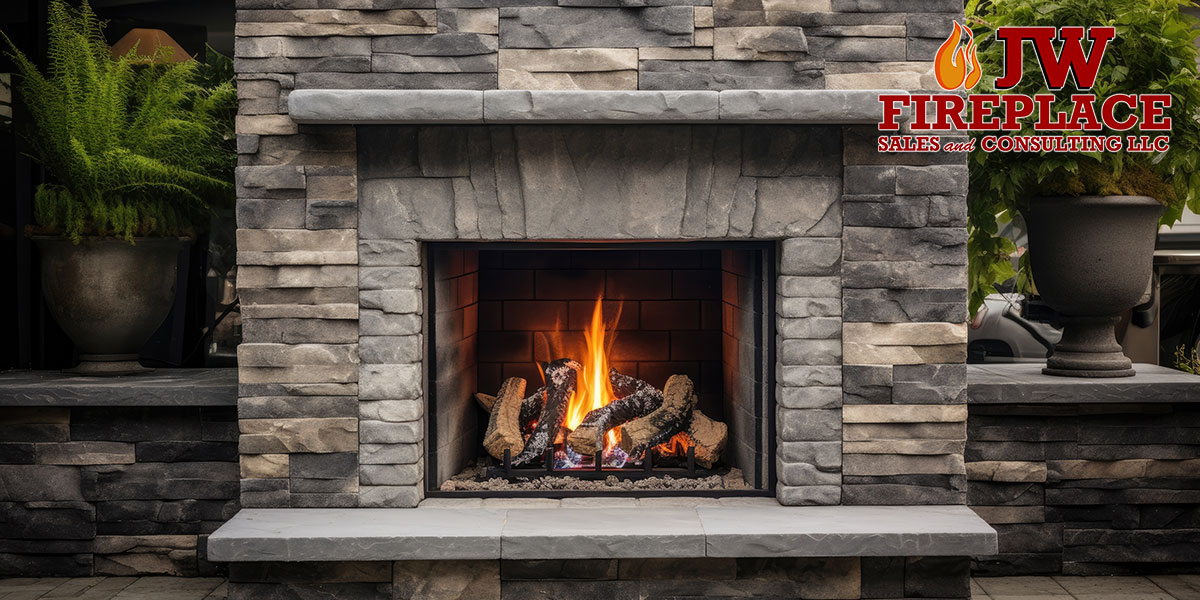 JW Fireplace Sales and Consulting | Outdoor Gas Fireplace in Michigan