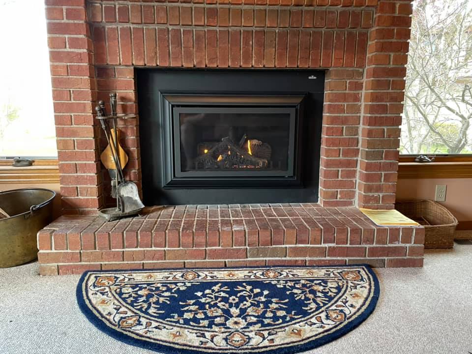 JW Fireplace Sales and Consulting | New Gas Insert Replacement for Old Wood Burning Fireplace