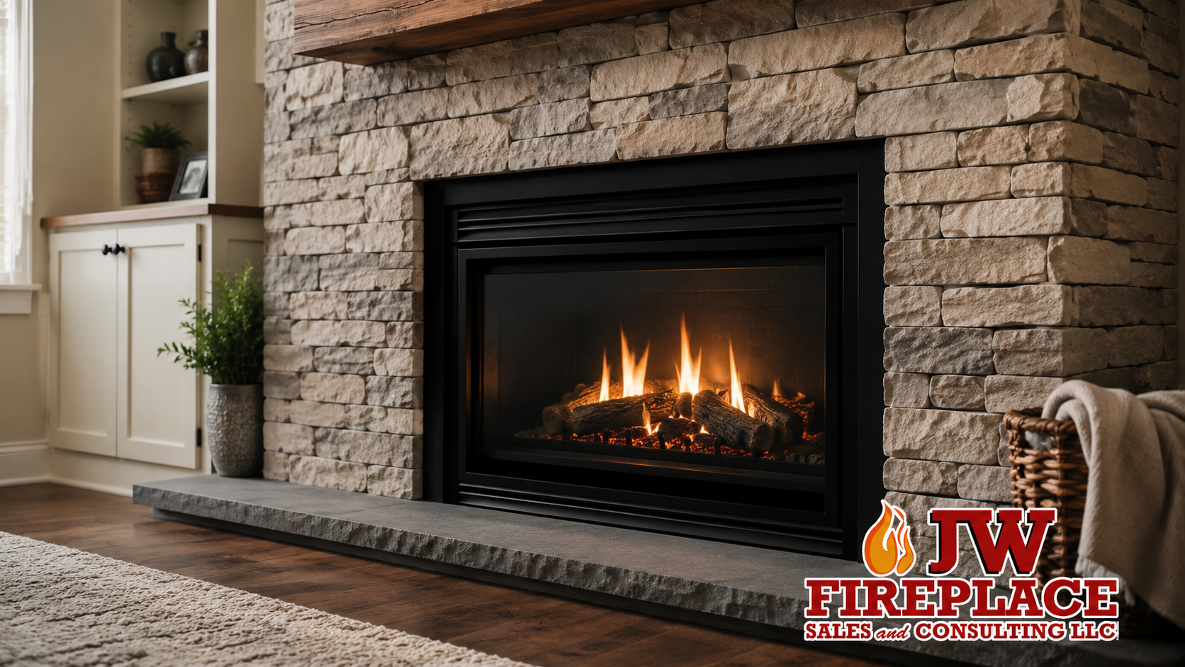 Replacing Your Old Wood Burning Fireplace with a New Gas Fireplace Insert